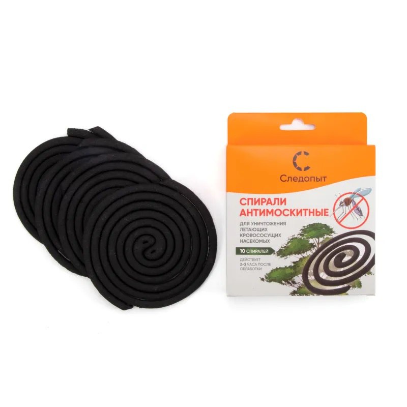 Спирали антимоскитные "Следопыт", уп. 10 шт