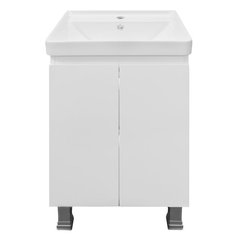 Комплект Тумба Azario Мила 50/Н напольная с раковиной Monte 50 CS00097990