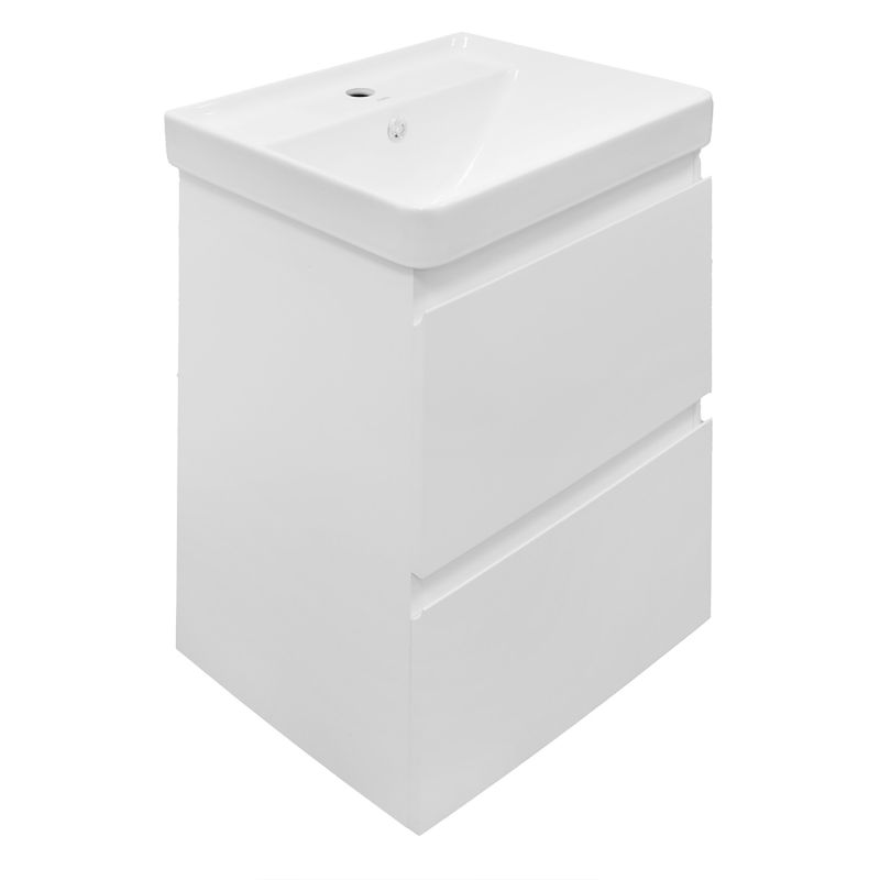 Комплект Тумба Azario Мила 50 подвесная с раковиной Monte 50 CS00097549