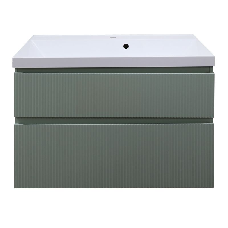 Комплект Тумба Azario Viola 100/2 подвесная ФИСТАШКОВЫЙ с раковиной Астория 100 CS00097148