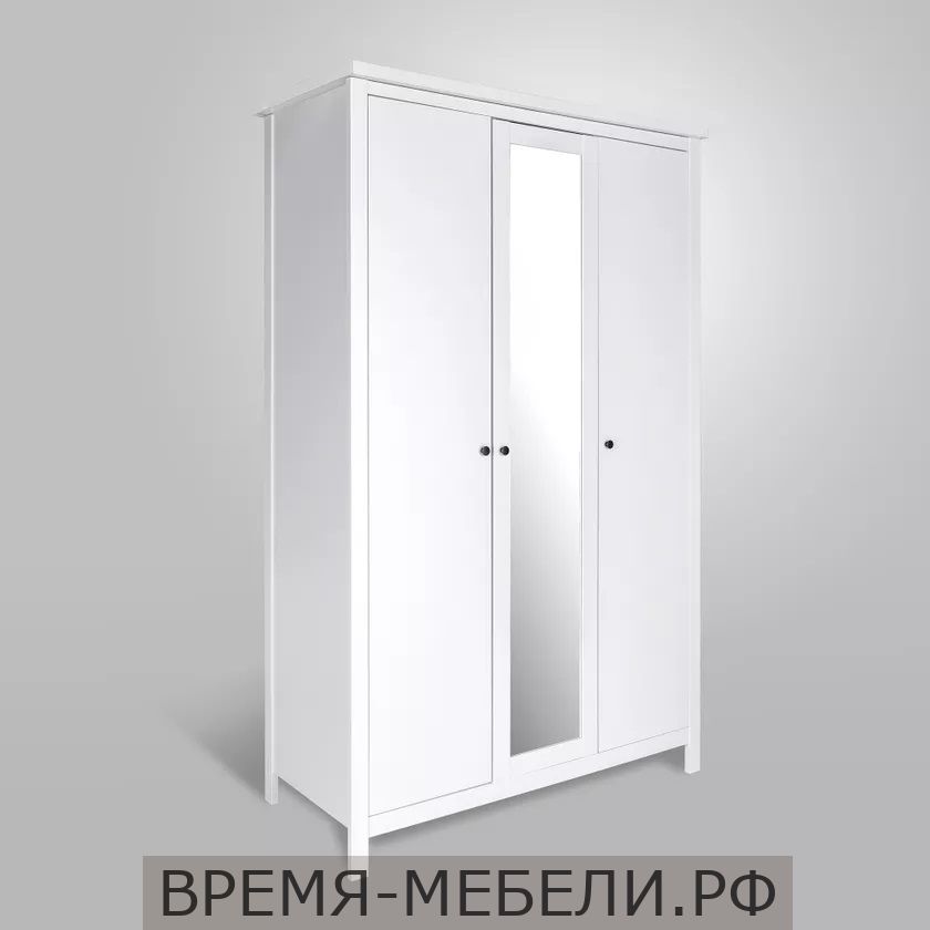 Шкаф распашной "Сага", 3 двери, 132х64х215