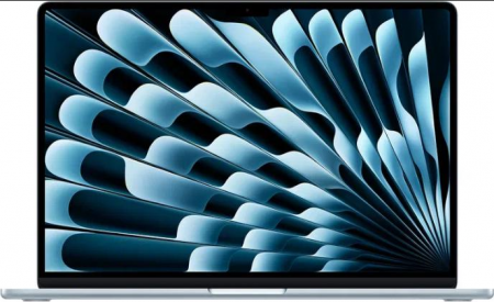 Apple Macbook Air MC6U4 [13.6" 2560 X 1664 16 Гб 512 Гб Apple M4 / 4 Ггц] Sky Blue RU Клавиатура