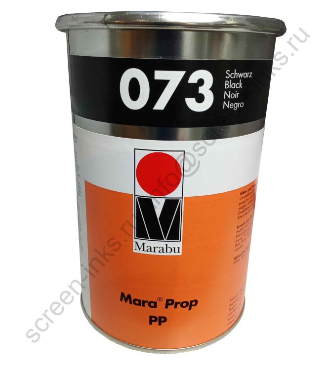 Краска MARABU Maraprop  PP 073 Black