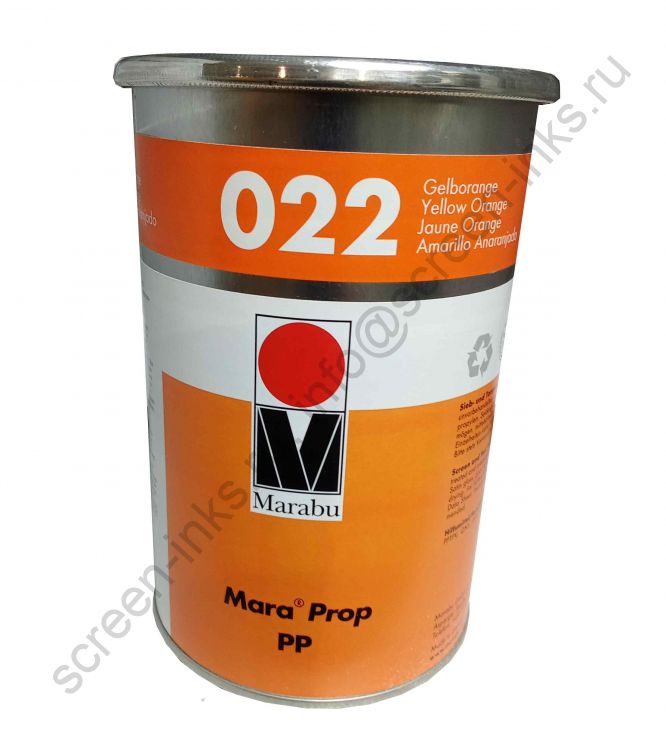 Краска MARABU Maraprop  PP 022 (Оранжевый)
