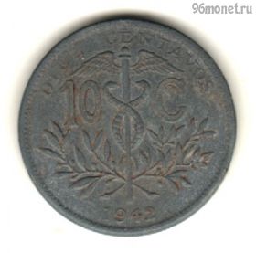 Боливия 10 сентаво 1942