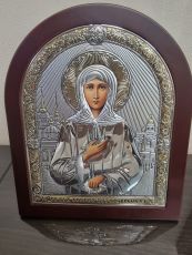 Ксения Петербургская  с деревянной рамкой 22х27 см