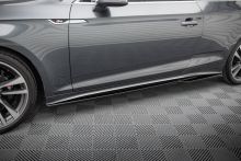 Накладки под пороги, Maxton Design, для А5 Coupe F5 и S-line рест с 2019+