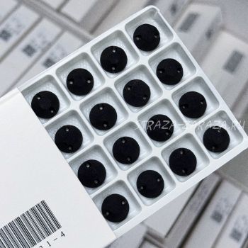 Матовые Пластиковые Пришивные Стразы Jet Сириус 12 мм