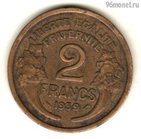 Франция 2 франка 1939