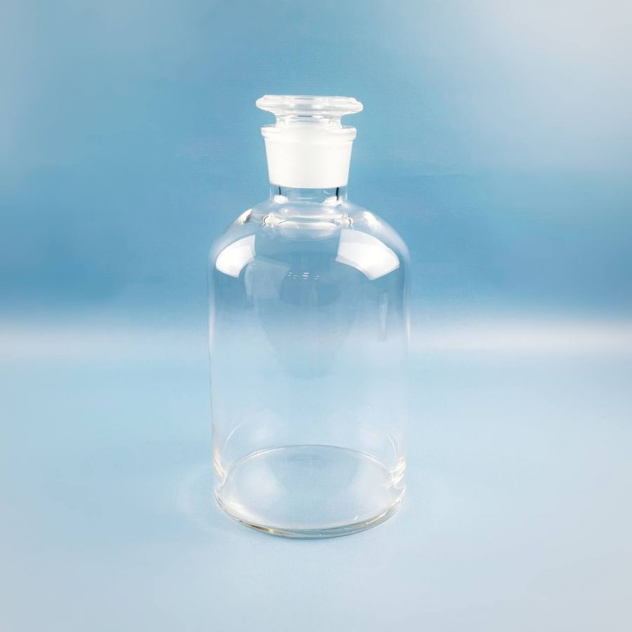 Склянка (штанглас) 5drops, 2500 мл, светлое стекло, с притёртой пробкой, узкое горло