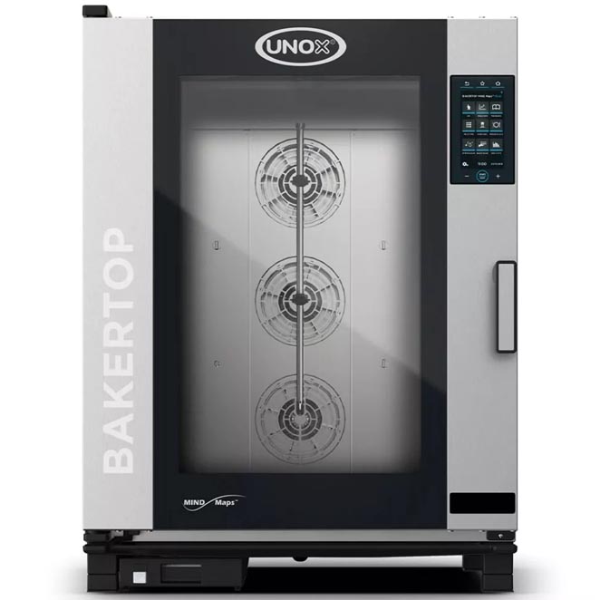 Пароконвектомат UNOX XEBC-10EU-EPRM-MP (с универсальными направляющими)