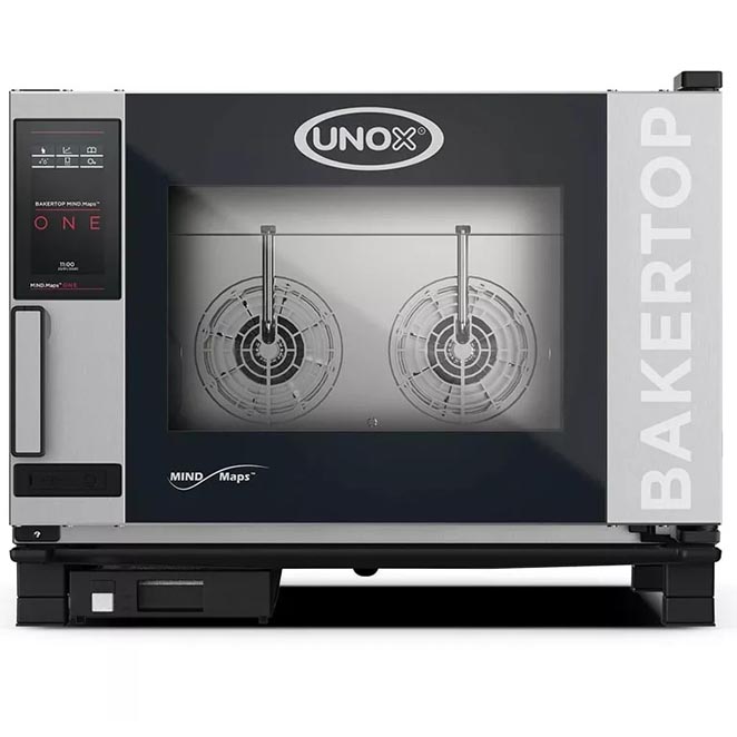 Пароконвектомат UNOX XEBC-04EU-E1LM-MP (с универсальными направляющими)