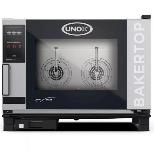 Пароконвектомат UNOX XEBC-04EU-E1LM-MP (с универсальными направляющими)