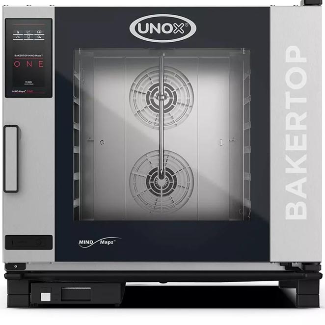 Пароконвектомат UNOX XEBC-06EU-E1LM-MP (с универсальными направляющими)