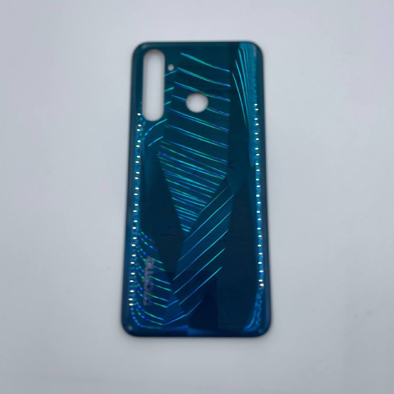 Realme 5 pro  Задняя Крышка зеленая оригинал c разбора