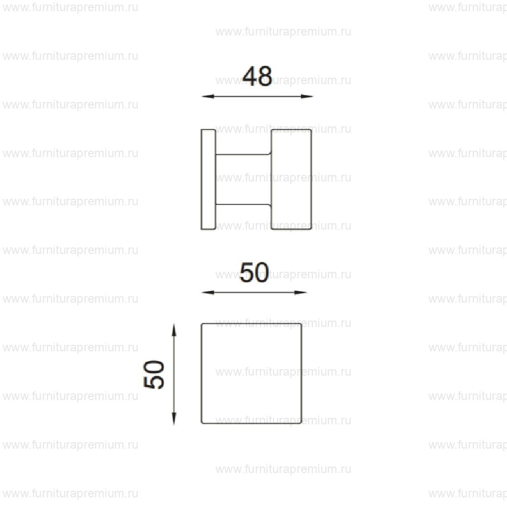 Ручка-кноб DND Ring (Martinelli)