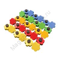 Фишки цветочки 30 штук для стойки зонирования МОЗАИКА