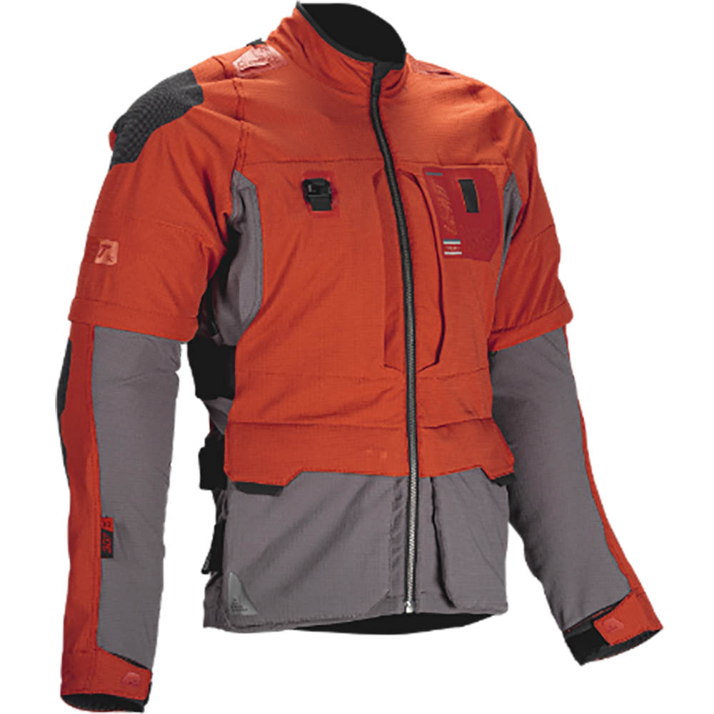 Leatt ADV Rally 5.5 Burn (2025) мотокуртка для мототуризма и путешествий