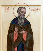 Икона Макарий Пеликитский (рукописная)