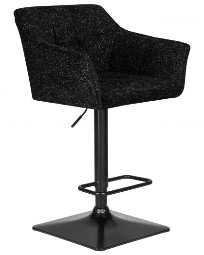 Стул барный DOBRIN RALF (черный твид (LEO18))