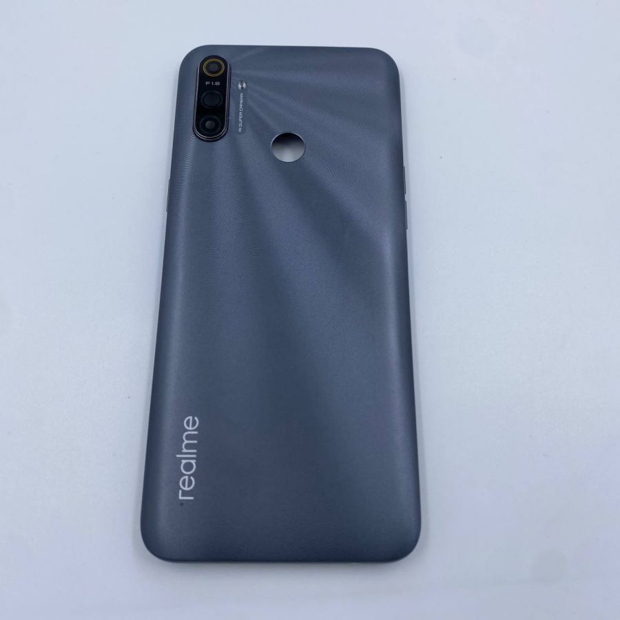 Realme c3 Задняя Крышка серая оригинал c разбора