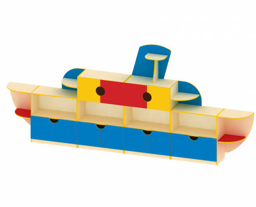 Стеллаж для игрушек СТ-АД-17