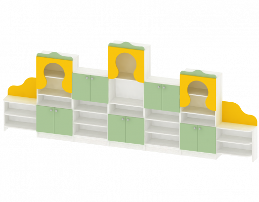 Стеллаж для игрушек СТ-АД-81