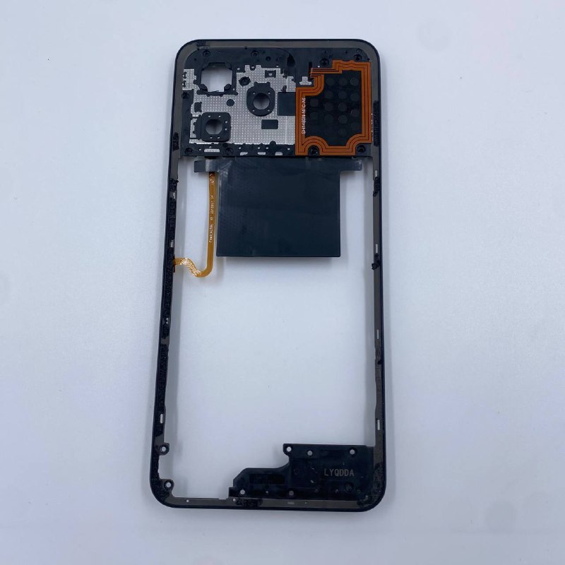 Realme c53  (средняя часть) с отпечатком пальцев черная (потёртости)
