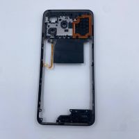 Realme c53  (средняя часть) с отпечатком пальцев черная (потёртости)