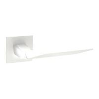 Ручка Fimet Prisma 1351/204 на квадратной  розетке белый