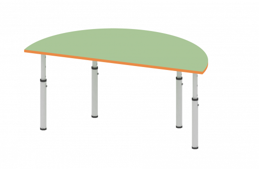 Стол детский полукруглый