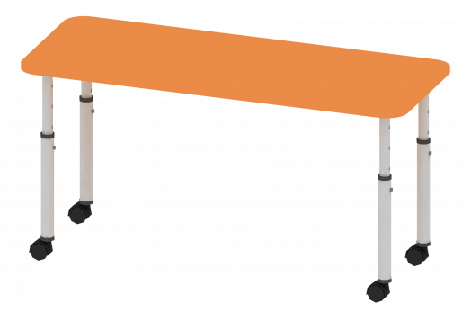 Стол детский регулируемый на колесах