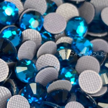 A1 Стразы ГОРЯЧЕЙ Фиксации Blue_Zircon  SS20