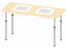 Стол дидактический для игр с Водой и Песком