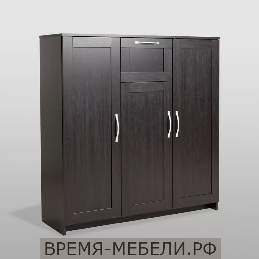 Тумба "Сириус" 3 двери и 1 ящик 117х123
