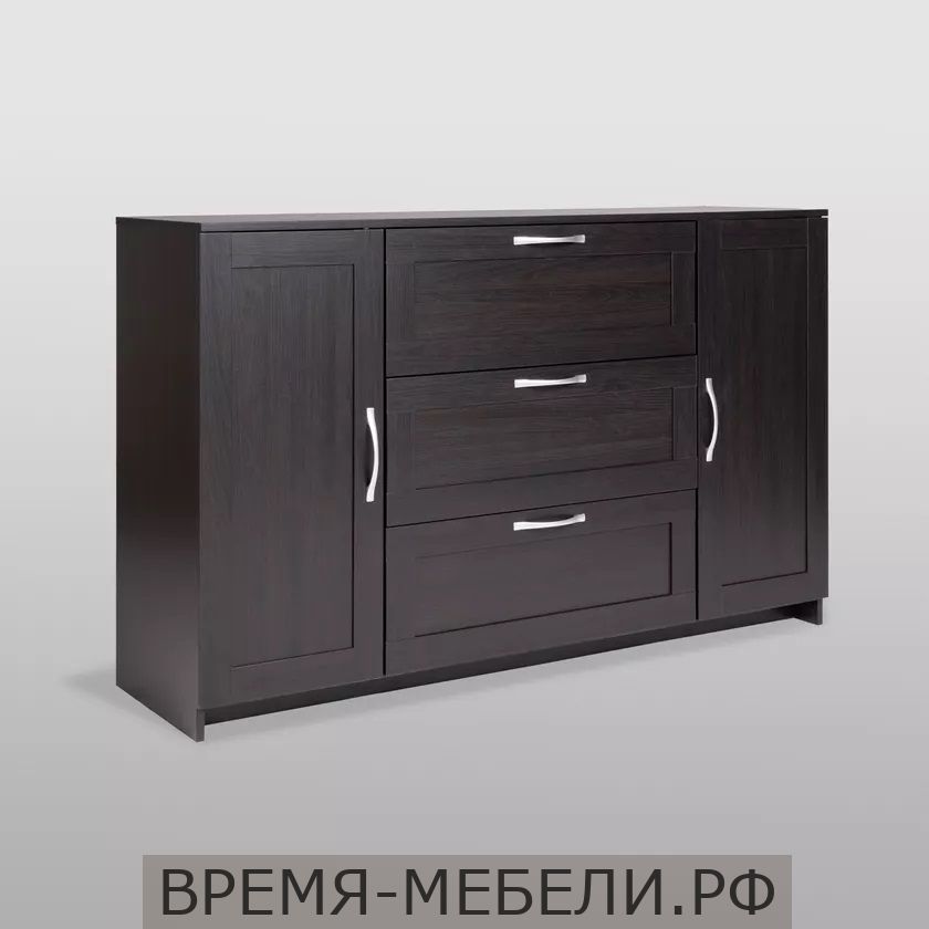 Тумба "Сириус" 2 двери и 3 ящика 156х95