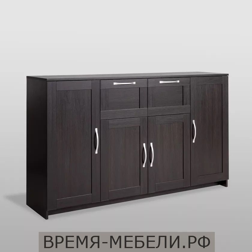 Тумба "Сириус" 4 двери и 2 ящика 156х95