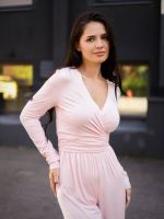 Лонгслив из кукурузы с завязками