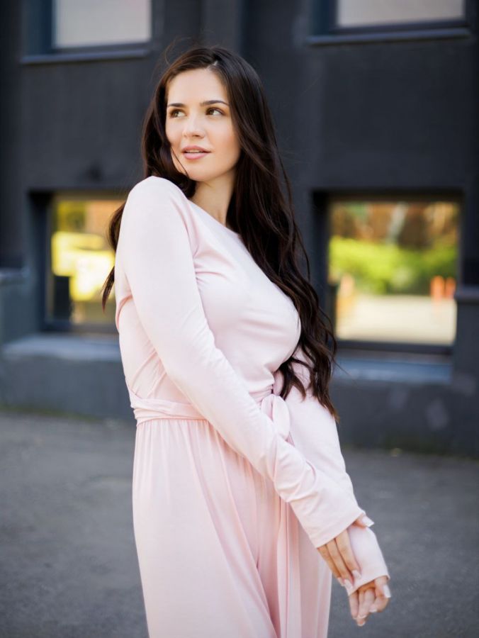 Лонгслив из кукурузы с завязками