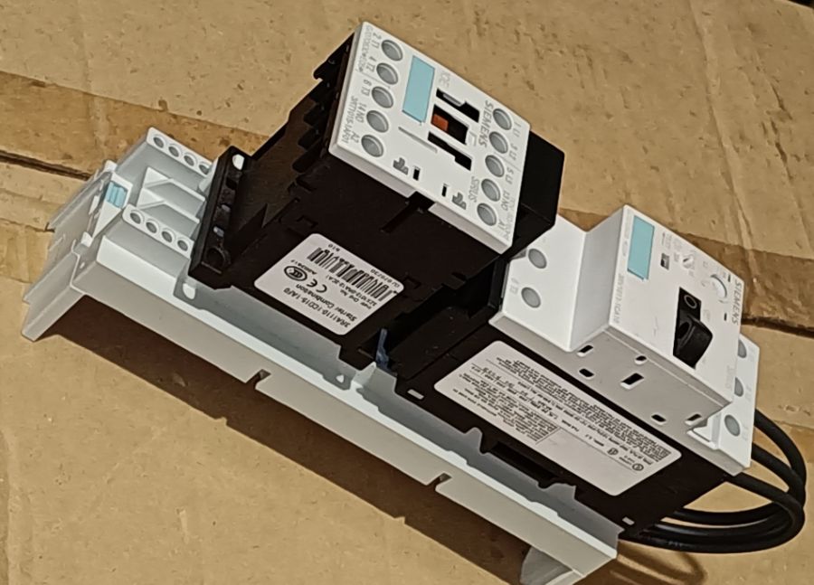 3RA1110-0HD15-1AF0 3RA11100HD151AF0 SIEMENS Сборка фидерная прямого пуска, Iт.р. 0.55…0.8А, Uкат. 110V 50Hz, габарит S00