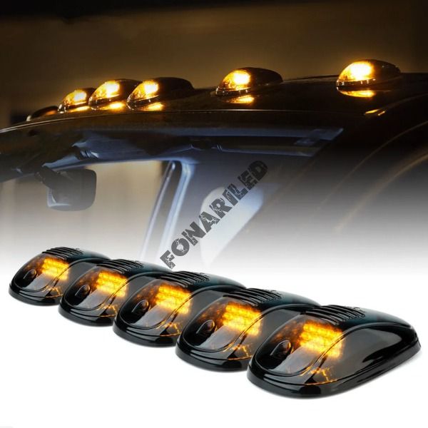 Светодиодные LED габариты огни на крышу автомобиля  GF-U-16SMD Orange
