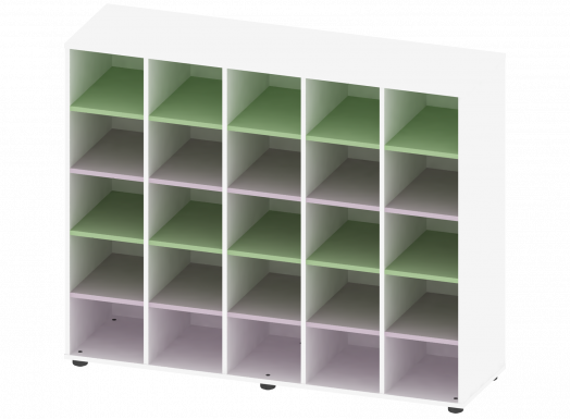 Обувница 20 ячеек МТ-АД-4-5