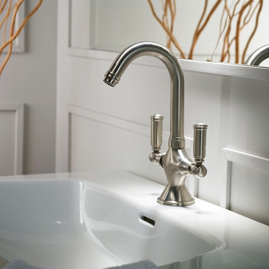 Смеситель для раковины Bossini Liberty Z001301 с поворотным изливом схема 3