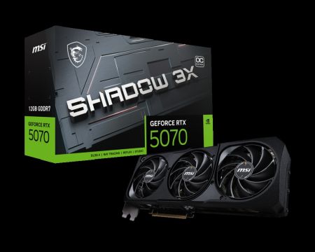 Видеокарта GeForce RTX 5070 12Gb MSI Shadow 3X OC