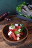 Деревянная тарелка для салатов и закусок. Ясень. арт. 2409