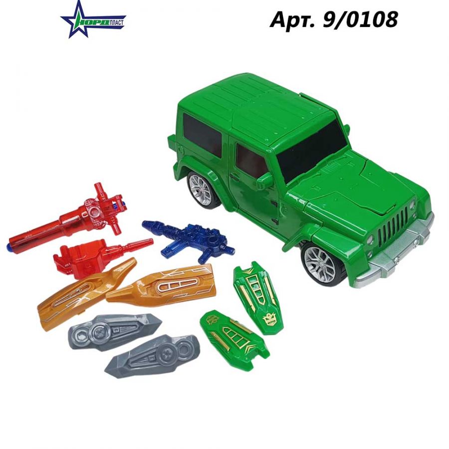 Робот-трансформер, зеленый