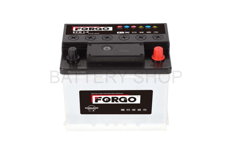 Forgo EFB L2 60 Ач 650 A обр. пол.