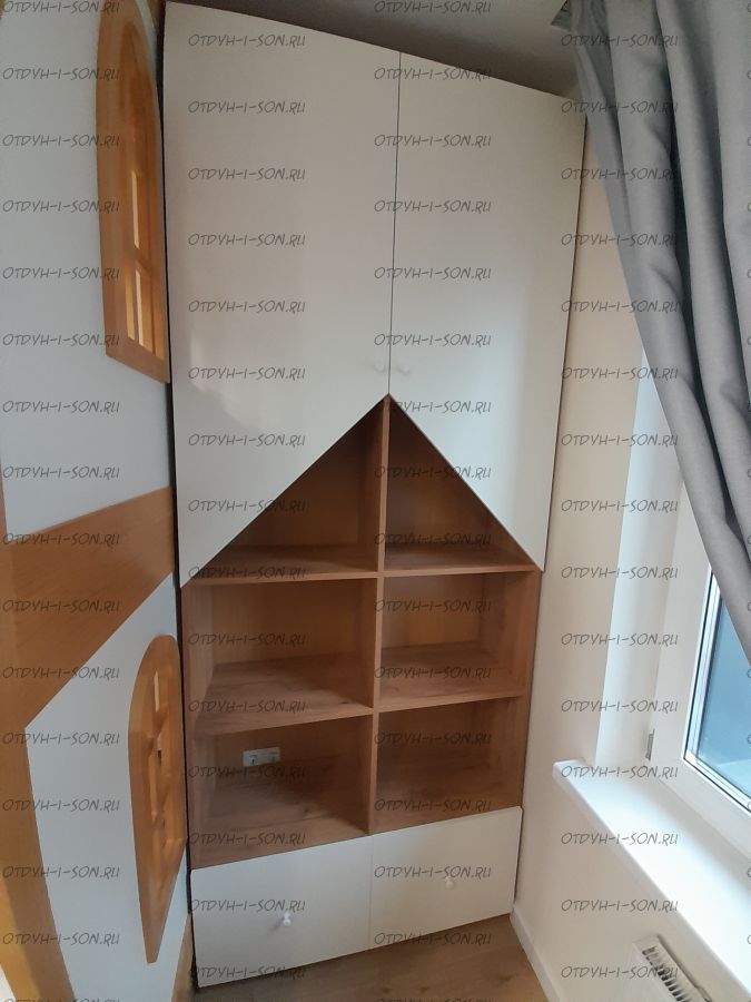 Шкаф-стеллаж Нордик НД-11+ (100х52х260)