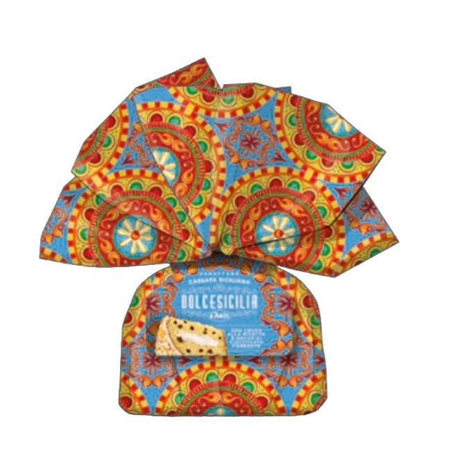 Панеттоне Сицилийская Кассата 800 г, Panettone Cassata Siciliana, Dolce Sicilia, 800 gr
