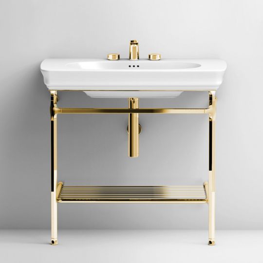 Металлическая консоль с полкой сеткой Artceram Civitas CIA005 76x44 схема 3